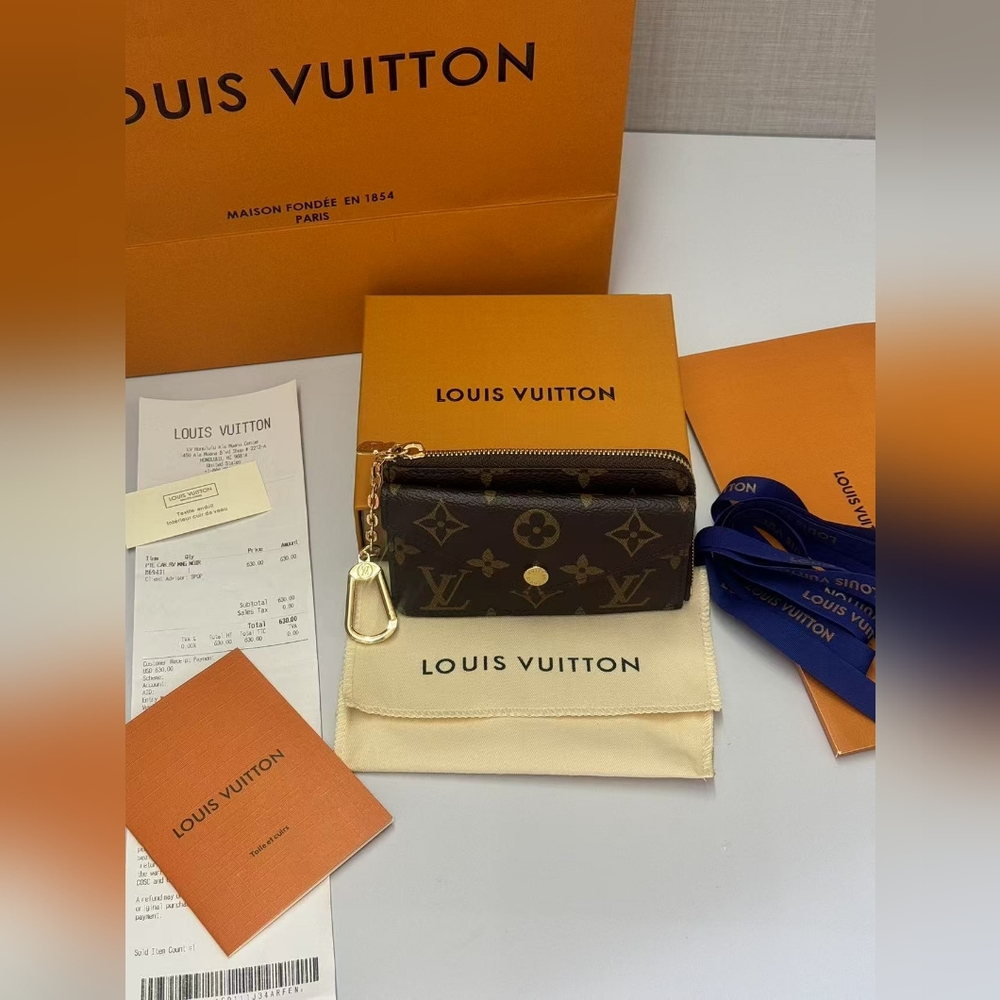 Louis Vuitton Monogram Card Holder Recto Verso